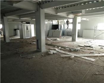 陜西凈化巖棉板現(xiàn)場(chǎng)施工